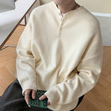 Round Neck Pullover Green Sweater Knitted Shirt