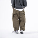 Japanese Multi-pocket Loose Cargo Pants