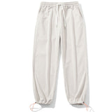 Men's Winter Loose Straight Wide Leg Corduroy Pants