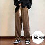 Men's American Retro Sports Wide Leg Pants