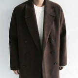 Double Breasted Mid Length Trench Coat