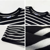 Loose Striped Short Sleeve T-Shirt