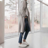 Knee-length Mid-length Trench Coat