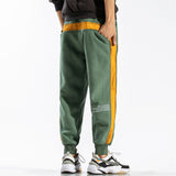 Spring New Stitching sweatpants