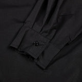 Men's Japanese Dark Bottom Drawstring Long Sleeve Shirt