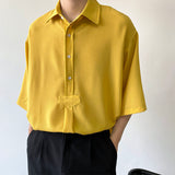 Men's Polo Shirts Lapel Short Sleeve Pullover Shirt