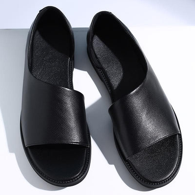 Summer Leisure Outdoor Men's Leather Sandals