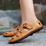 Summer Men's Hollow Breathable Sandals