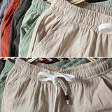 Men Summer Casual Loose Elasticated Waist Wide Leg Shorts