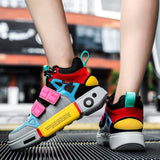 Trendy Couple High-top Sneakers