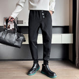 Men's British Business Drape Casual Pants