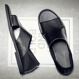 Summer Leisure Outdoor Men's Leather Sandals