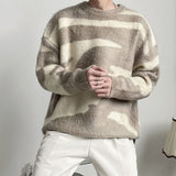 Round Neck Loose Knit Sweater