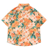 Orange Sunflower Vintage Hawaiian Shirt