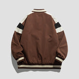 Japanese Retro Baseball Uniform Flight Jacket