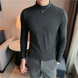 Half Turtleneck Long Sleeve T-Shirt