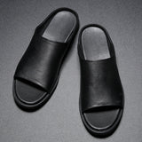 Summer Leisure Outdoor Men's Leather Sandals