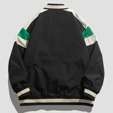 Japanese Retro Baseball Uniform Flight Jacket