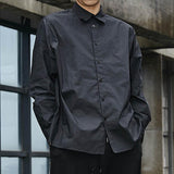 Men's Japanese Diablo Loose Long Sleeve Shirt