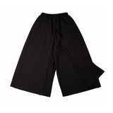 Men Baggy Harem Pants Wide Leg Trousers