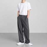 Men's Casual Loose Straight Drape Trousers