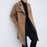 Men's Casual Mid-Length Large Pocket Coat