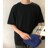 Solid Color Casual Short Sleeve T-Shirt