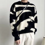 Round Neck Loose Knit Sweater