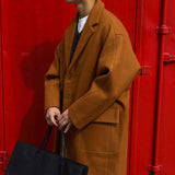 Loose Retro Thickened Mid-length Trench Coat