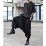 Men's Harem Pants, Baggy Wide Leg Hip Hop Pants