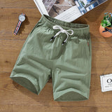 Men Summer Casual Loose Elasticated Waist Wide Leg Shorts