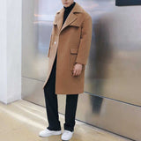 Men's Casual Mid-Length Large Pocket Coat