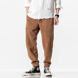 Men's Japanese Casual Corduroy Pencil Pants