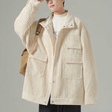 Japanese Corduroy Loose Casual Coat