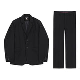 Men's British Trendy Casual Loose Blazer And Trousers