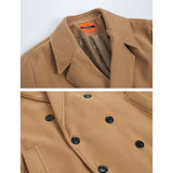 Double Breasted Mid Length Trench Coat