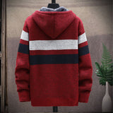 Men's Plus Size Hooded Jacket Fleece Sweater