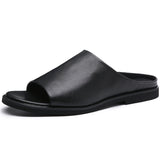 Summer Leisure Outdoor Men's Leather Sandals