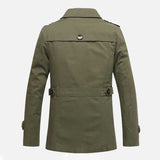 Men's Mid Length Pure Cotton Casual Jacket