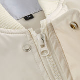 Men's Solid Pocket Stand Collar Jacket