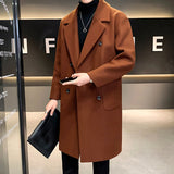 Men's Casual Mid-length Business Coat