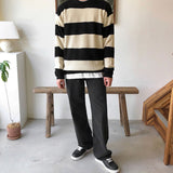 Striped Crew Neck Sweater