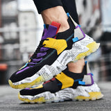 Graffiti Breathable Mesh Casual Sneakers