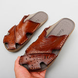 Summer Men's Casual Handmade Slippers