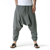 Men Japanese Casual Loose Hanger Harem Pants