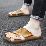 Summer Men's Casual Handmade Slippers