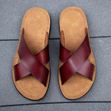 Men's Summer Breathable Roman Open-toed Slipper