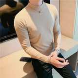 Half Turtleneck Long Sleeve T-Shirt