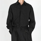 Men's Vintage Dark Long Sleeve Shirt