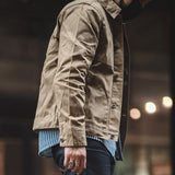 Men's American Vintage Classic Slim Cargo Jacket